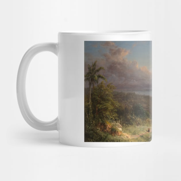 View of Cotopaxi by Frederic Edwin Church by Classic Art Stall